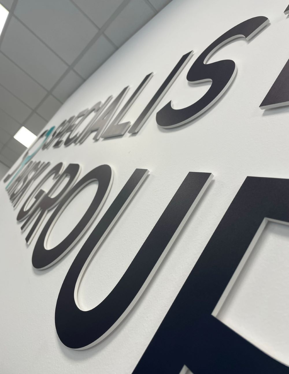 Acrylic Lettering London Office Signs