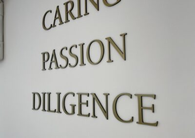 London Office Signs Example